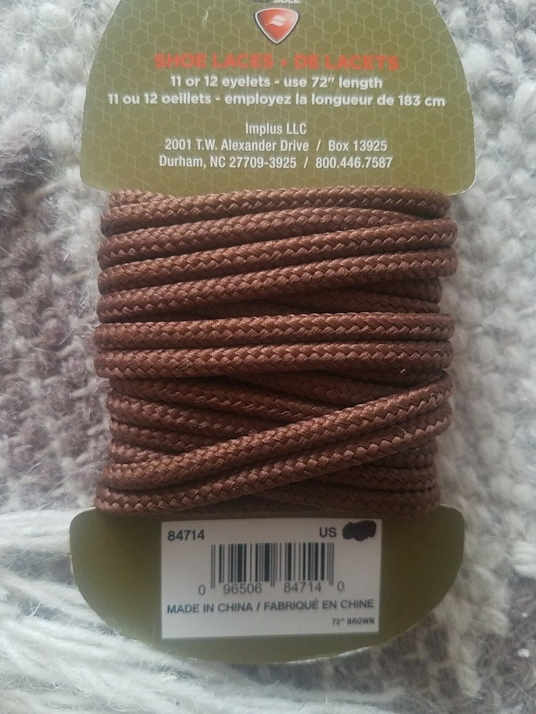 SOFSOLE Boot Lace 72 In Brown