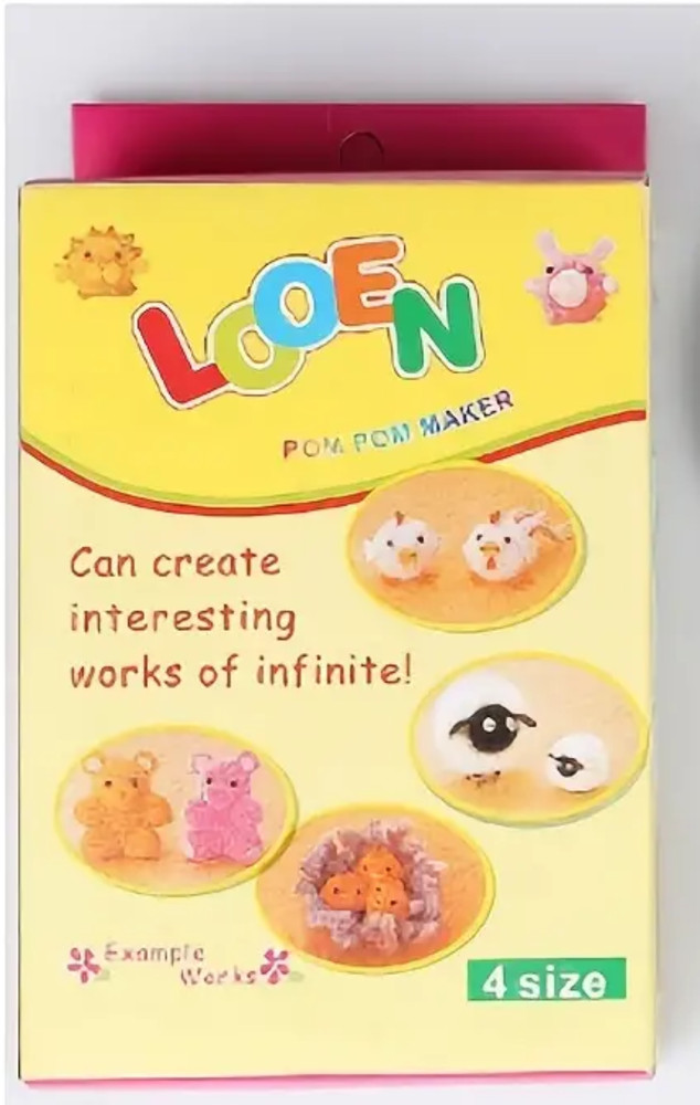 Plastic Pompom Maker