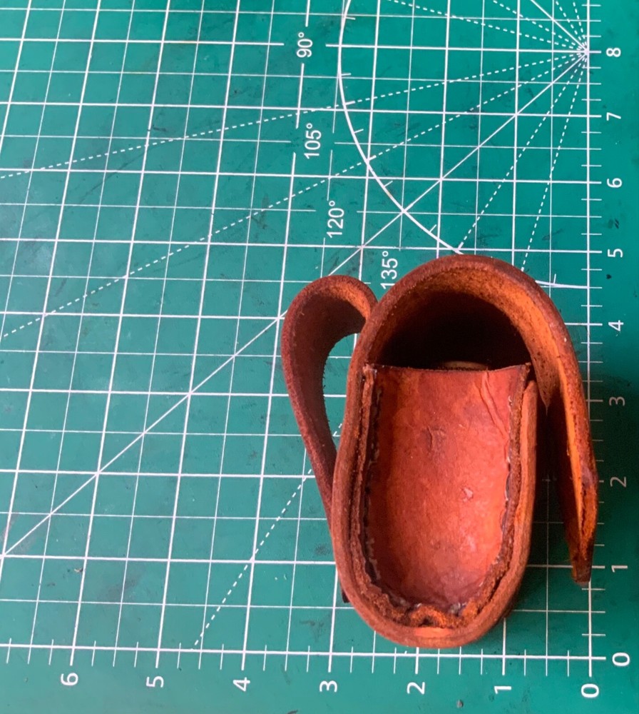 Handmade Leather Speed loader/Cylinder Pouch Belt Attach