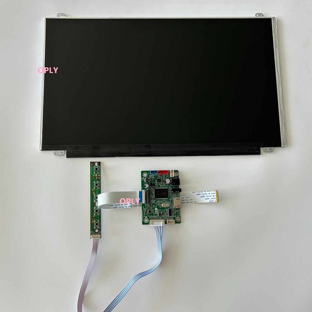 15.6" 1366X768 Screen PS PC panel LED DIY + MINI EDP Controller board KIT HDMI