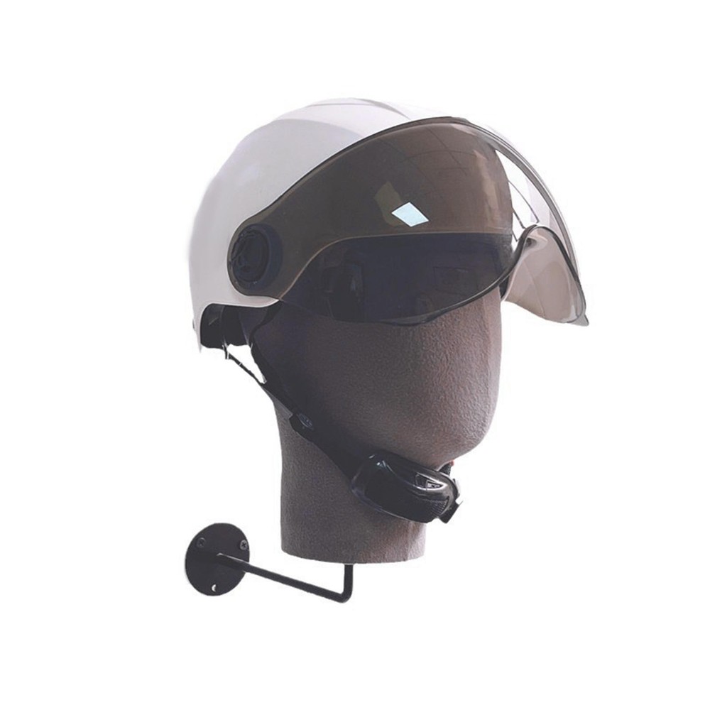 Mannequin Head Model Wall Mount Hat Display Stand