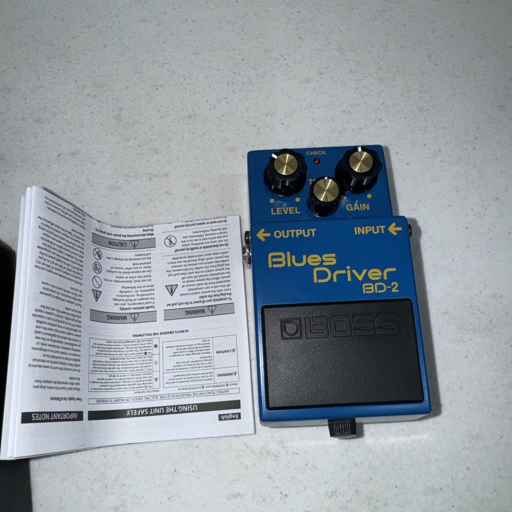 Boss BD-2 Blues Driver Guitar Effects Pedal