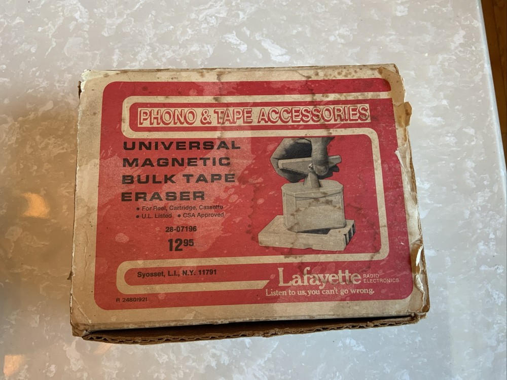 Lafayette Bulk Eraser