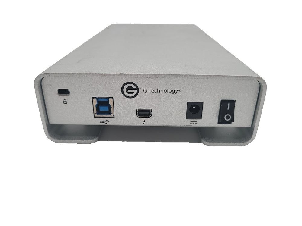 G-Technology G-Drive 3TB Desktop External HDD |with No power adapter