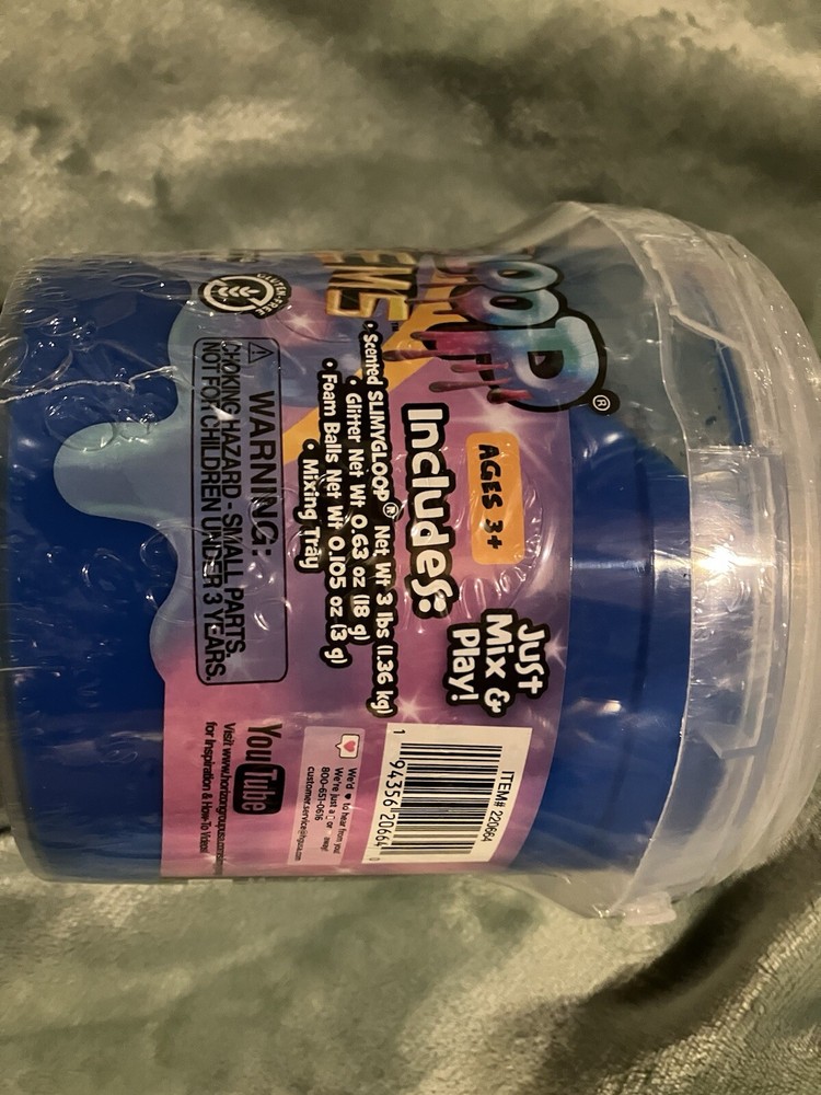 SLIMYGLOOP Mix’Ems, Blue Raspberry Slime