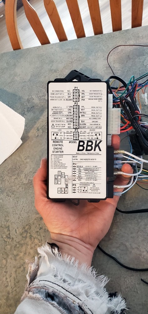 Astroflex BBK Remote Start Brain