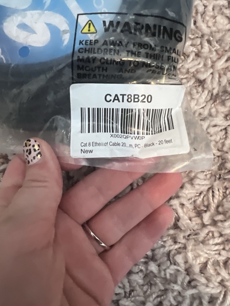 Ethernet Cable 20ft
