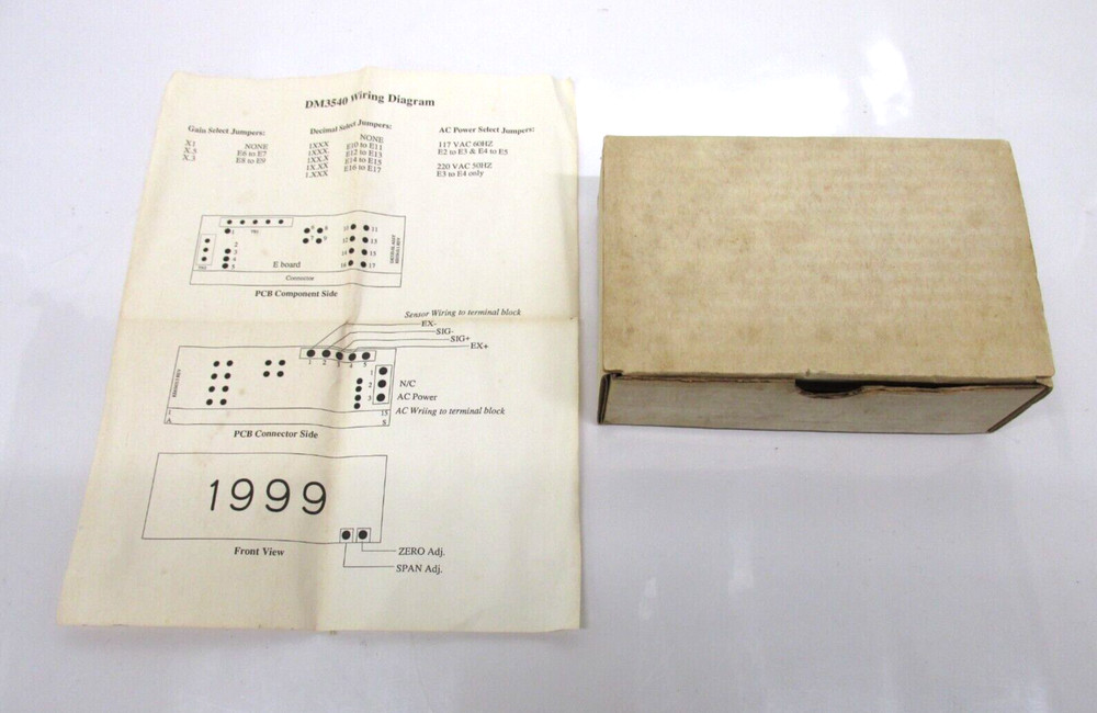 Micron Instruments DM35 Digital Panel Meter BR