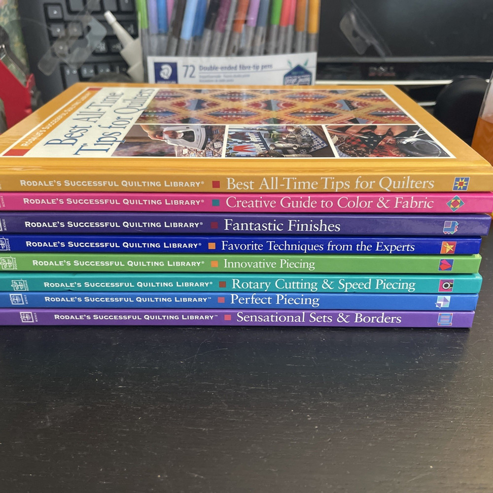 Rodale’s Successful Quilting Library 8 book Bundle.