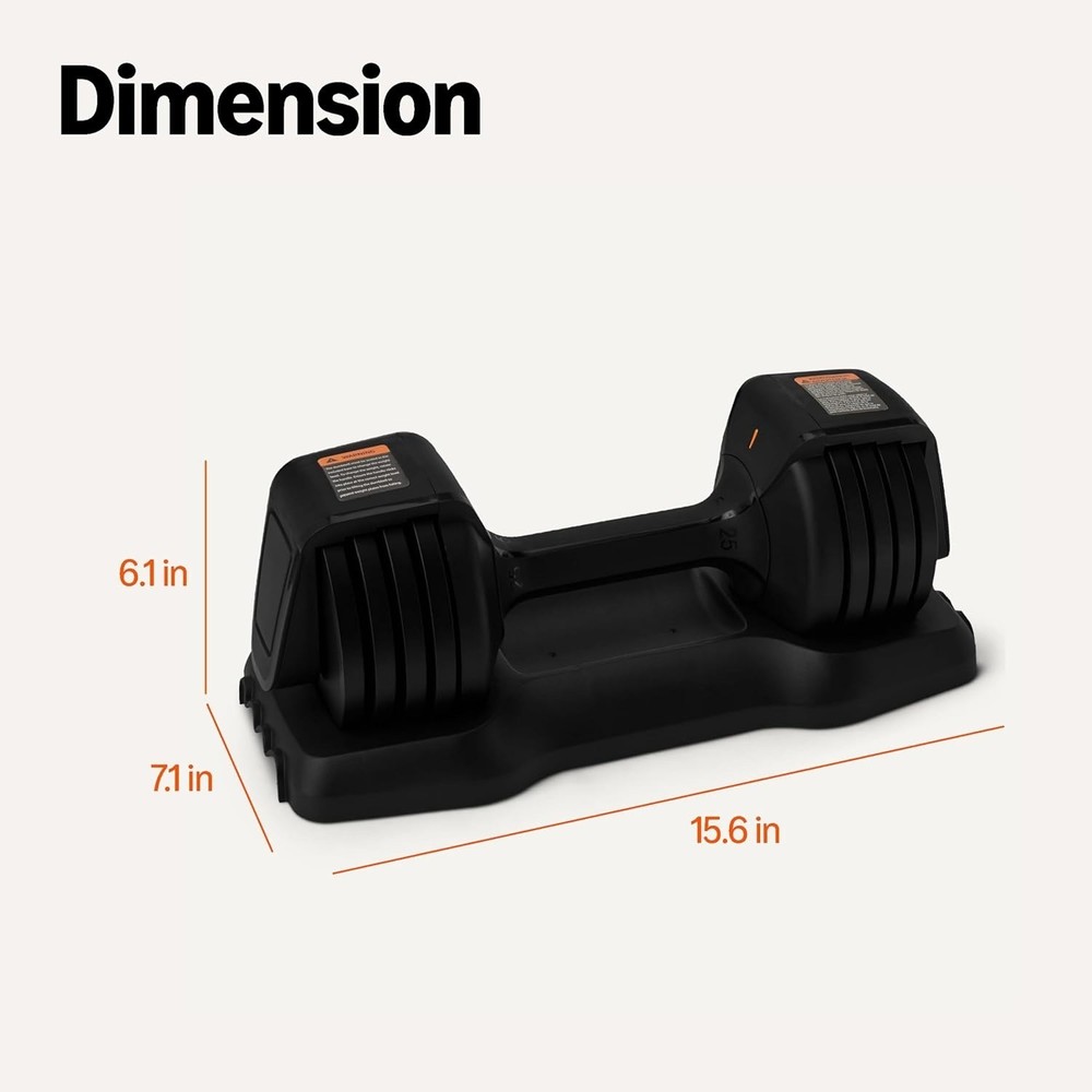 Adjustable Dumbbell, 25 lb