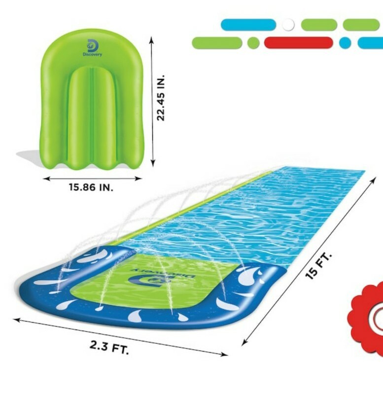 Discovery Inflatable Splash Slide