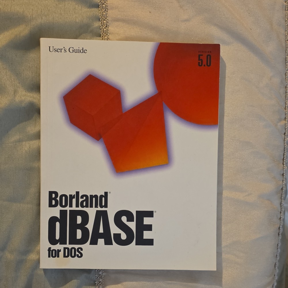 Borland dBASE for DOS 5.0 Manuals Set - Programmer's, User's, Language Guides