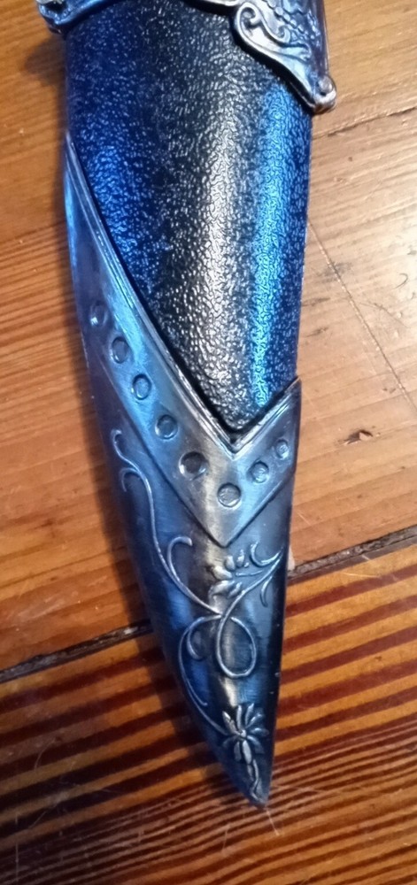 Ornamental Knife And Sheath