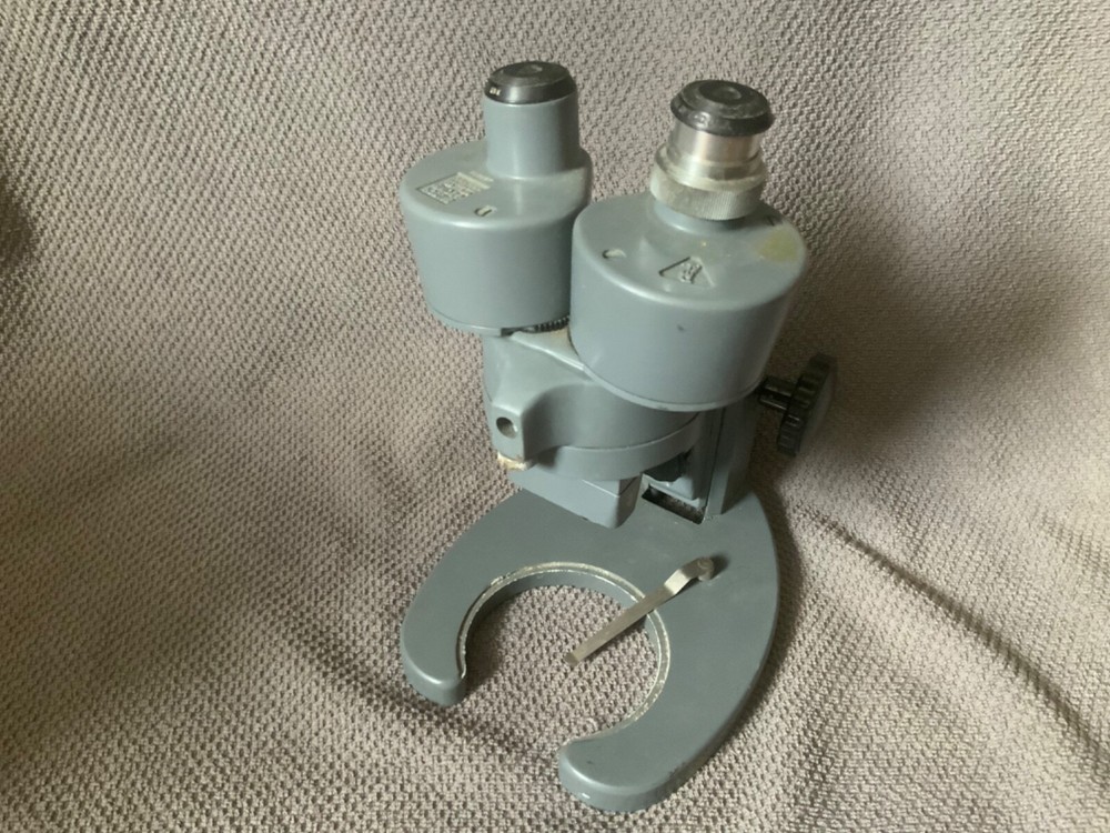 Vintage Bausch & Lomb Binocular Microscope - 10x, Original Box
