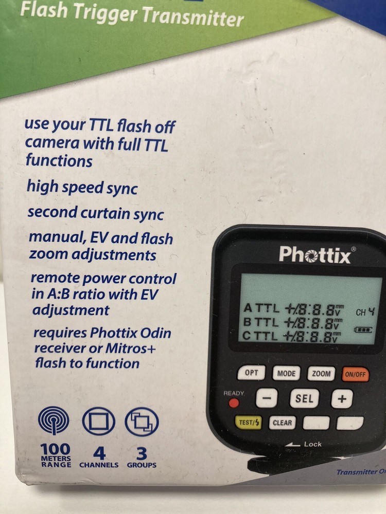 Phottix Odin TTL Flash Trigger Transmitter for Nikon