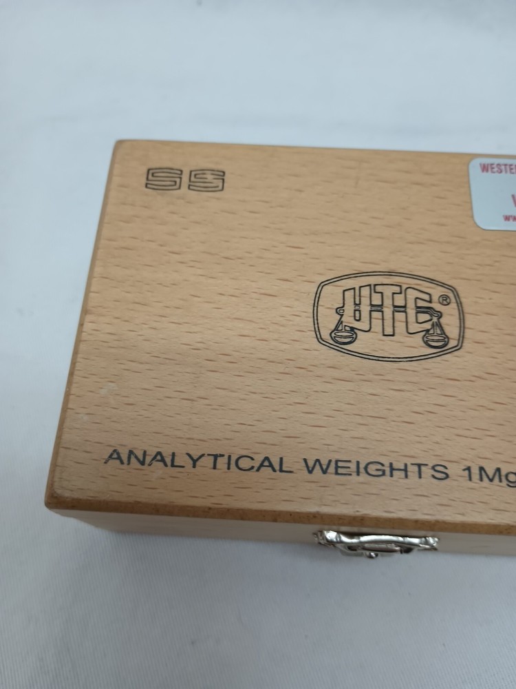 UTC ss Analytical Weights Missing 1 1mg-100gms In Wood Box