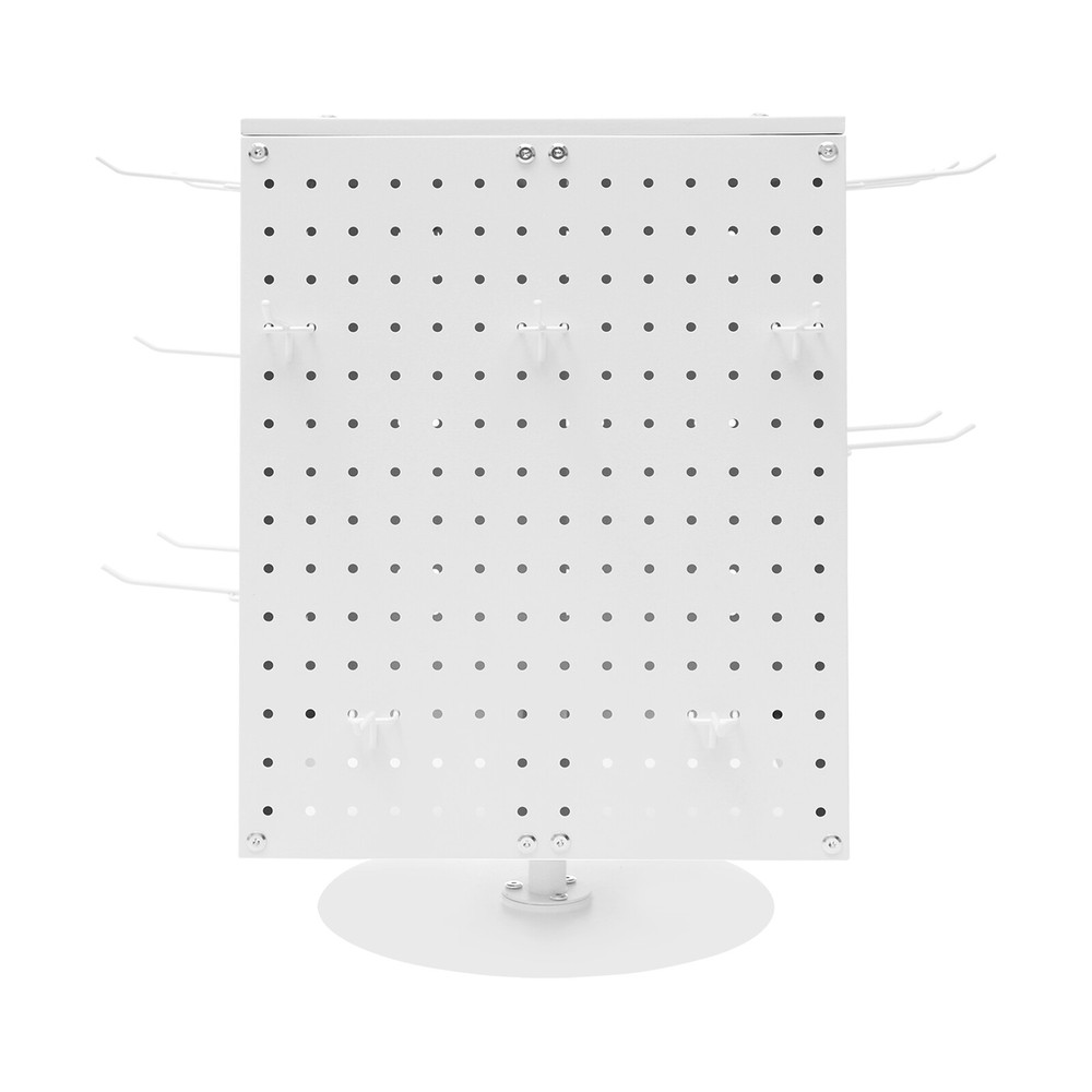 Pegboard Rotating Display Stand,4 Sided PegBoard Display, PegBoard Display Stand