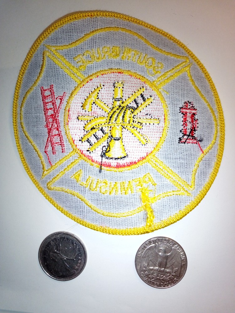 South Bruce Peninsula Fire Department Patch Badge Crest