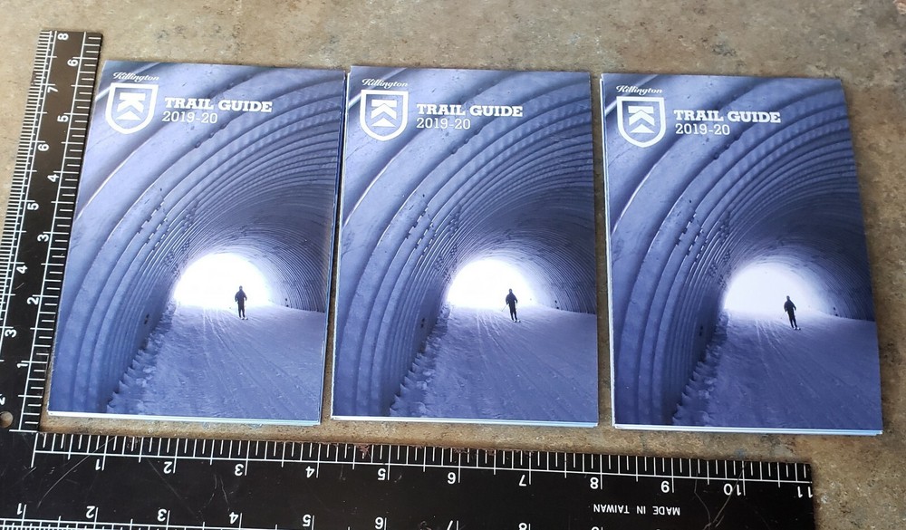(3)-2019/20 KILLINGTON, VT SKI TRAIL MAPS.  MINT/ UNUSED