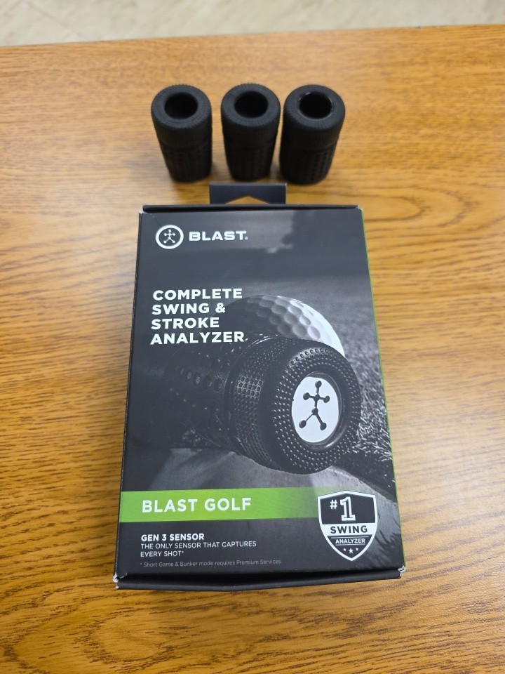 Blast Golf Swing and Stroke Analyzer - Extra Club End Sensor Holders, Dif. Sizes