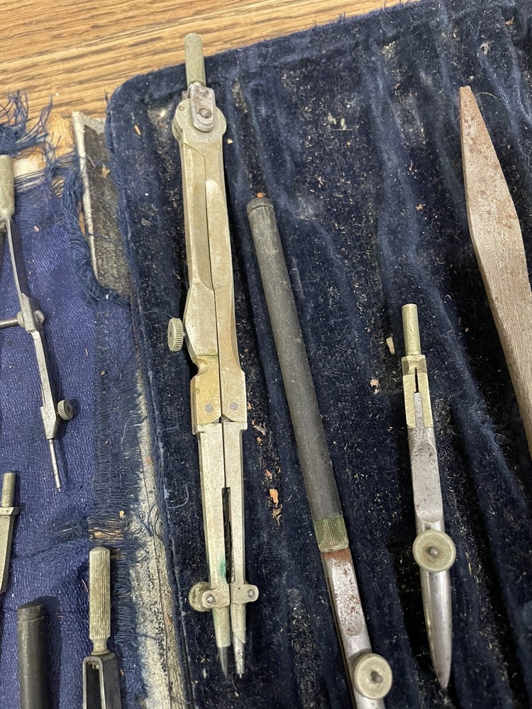 Vintage set of caliper divider tools