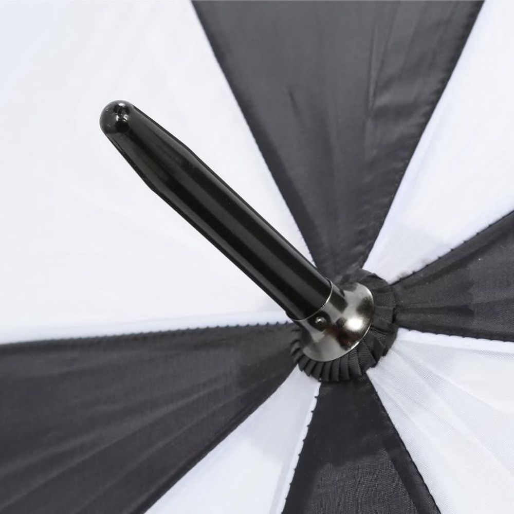 Golf Umbrella in Black and White