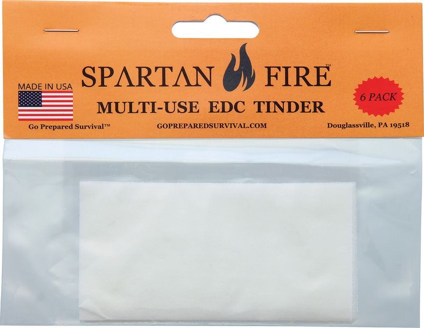 Fire Starter Multi-Use Tinder, Go Prepared Survival