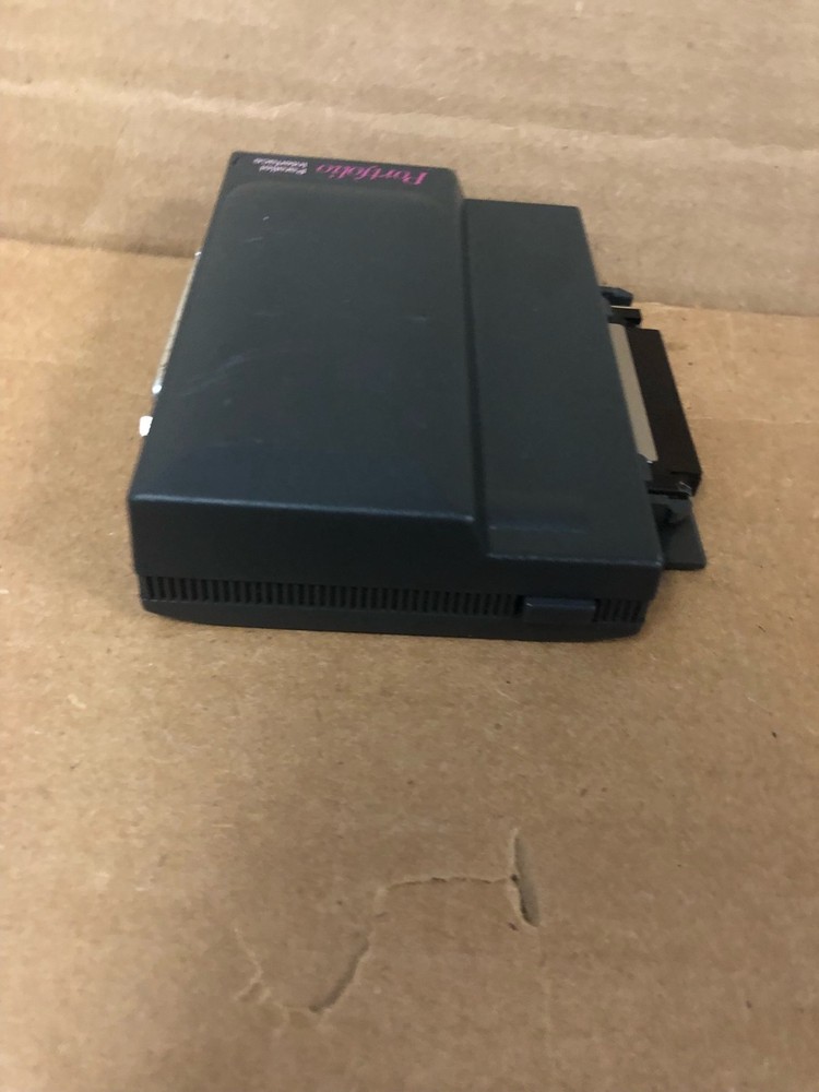 ATARI HPC-101 Portfolio Parallel Interface Serial Port Interface Grey Pink