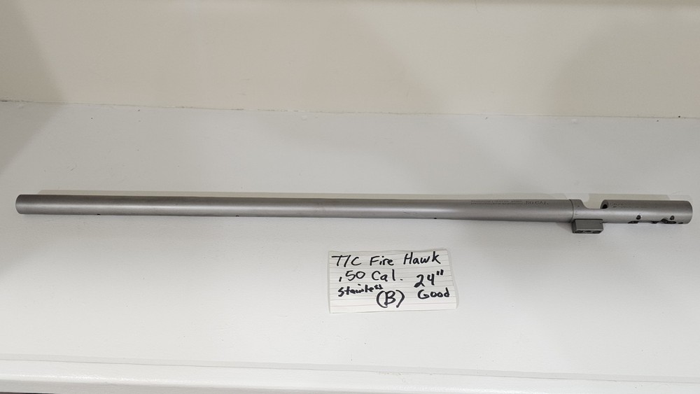 Thompson Center Fire Hawk Muzzleloader 24" Stainless Barrel (B)