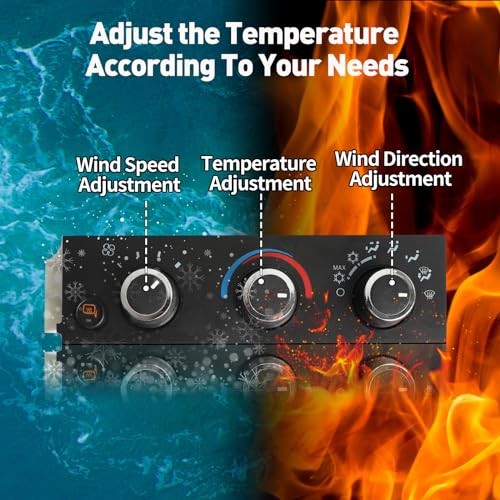 Front HVAC Climate Control Module Compatible with 2008-2014 Express 599-294