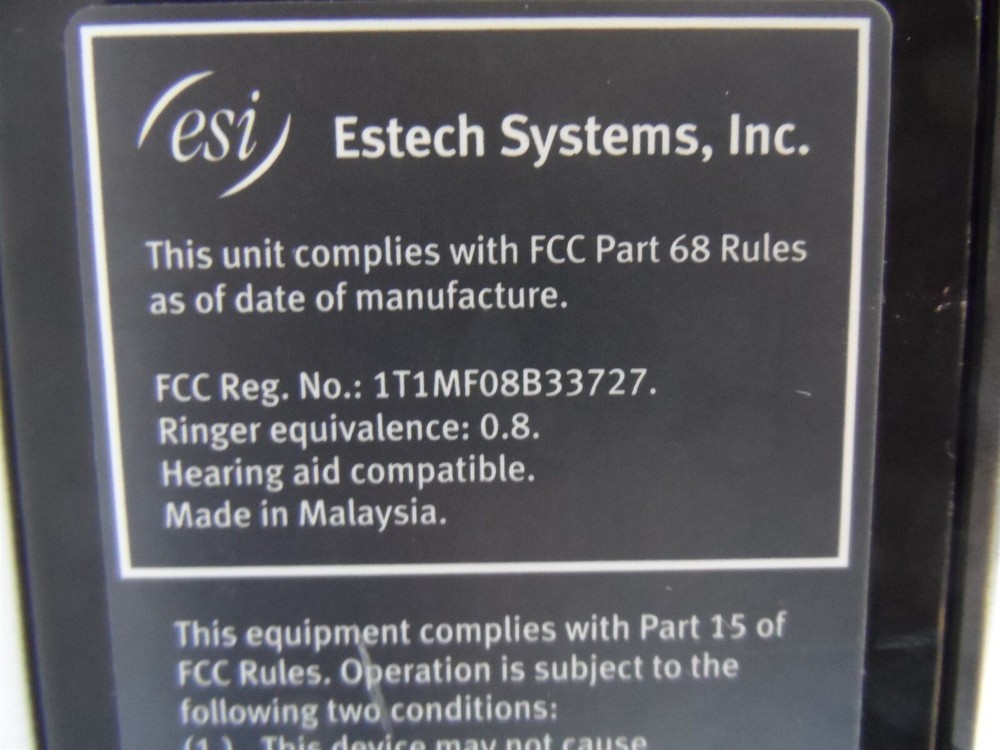 ESI 50 Communication Server Phone System and Power Supply