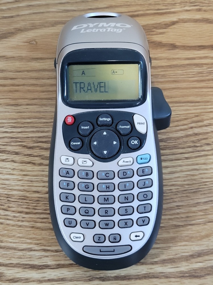 Dymo LetraTag 100H Plus Handheld Label Maker Working Condition