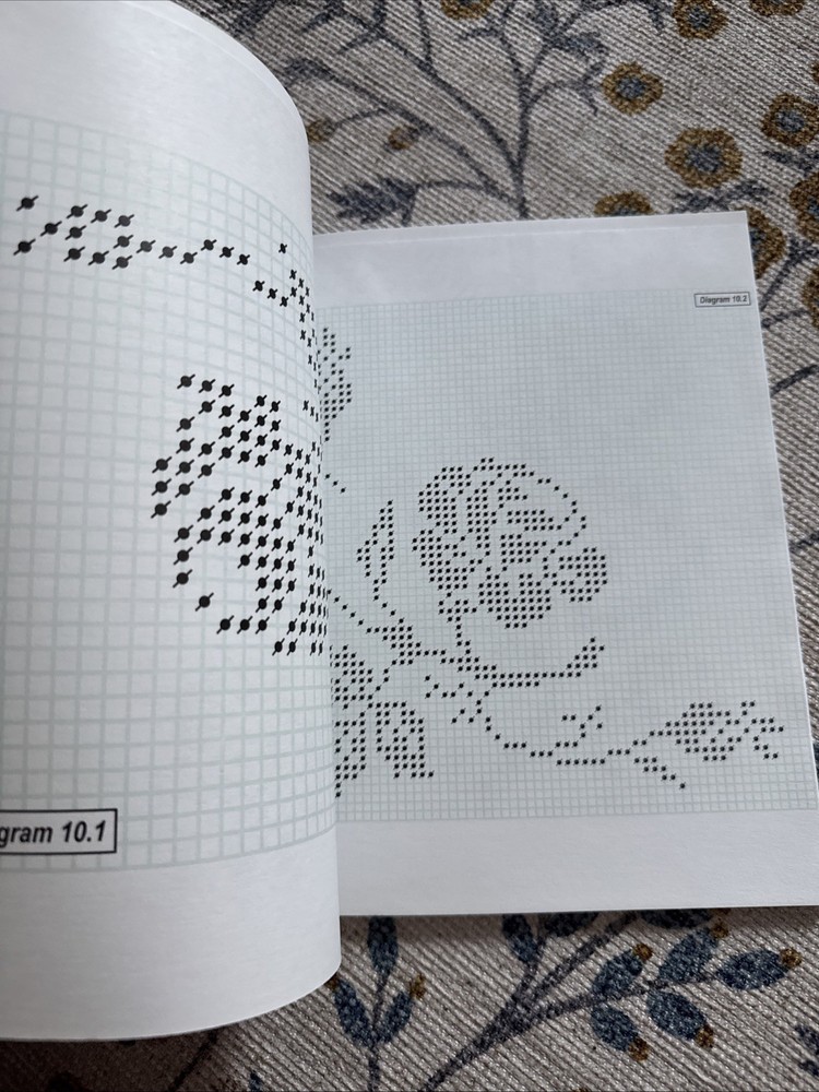 Fancy Work & Fantasies Needlepoint Pattern Book Main Graph