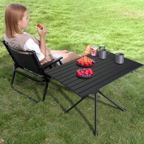Folding Camping Table Large Size Portable Camping Side Table for Outdoor,