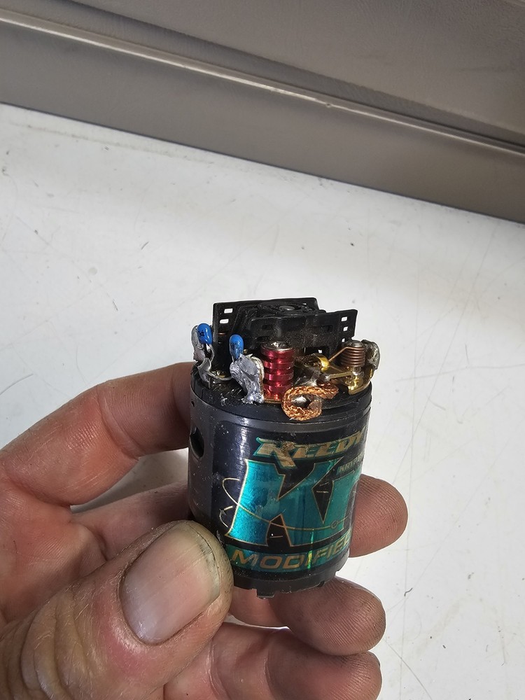 Vintage Reedy KR 12x2 brushed Krypton modified motor. Tested !