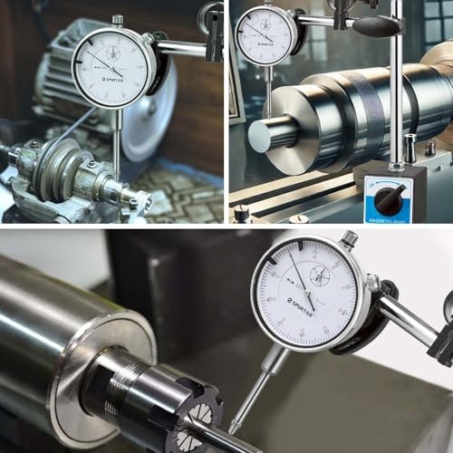 Dial Indicator with Magnetic Base 0-1'' Dial Test Indicator 0.001'' Precision