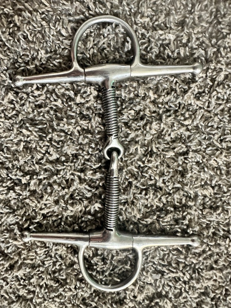 England, full cheek corkscrew bit , 4.75”-5”