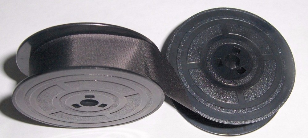 Sears 52981 - 405 Typewriter Ribbon Solid Black Ink Original Sears Spool