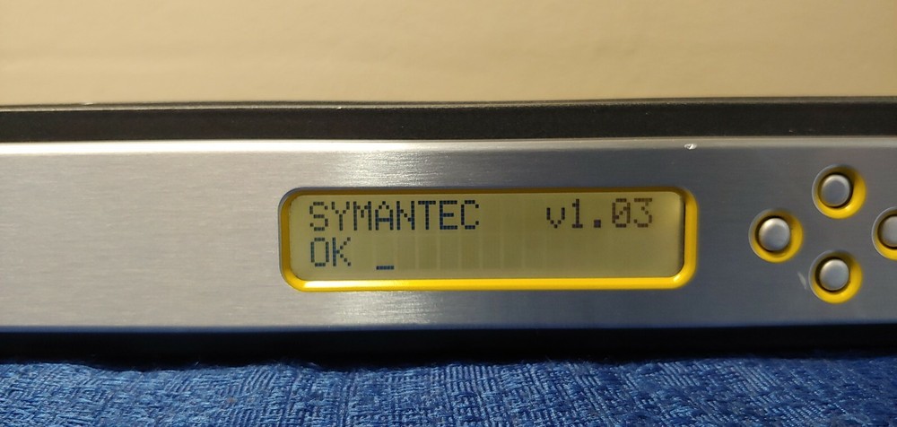 Symantec Gateway Security 5420 Firewall VPN