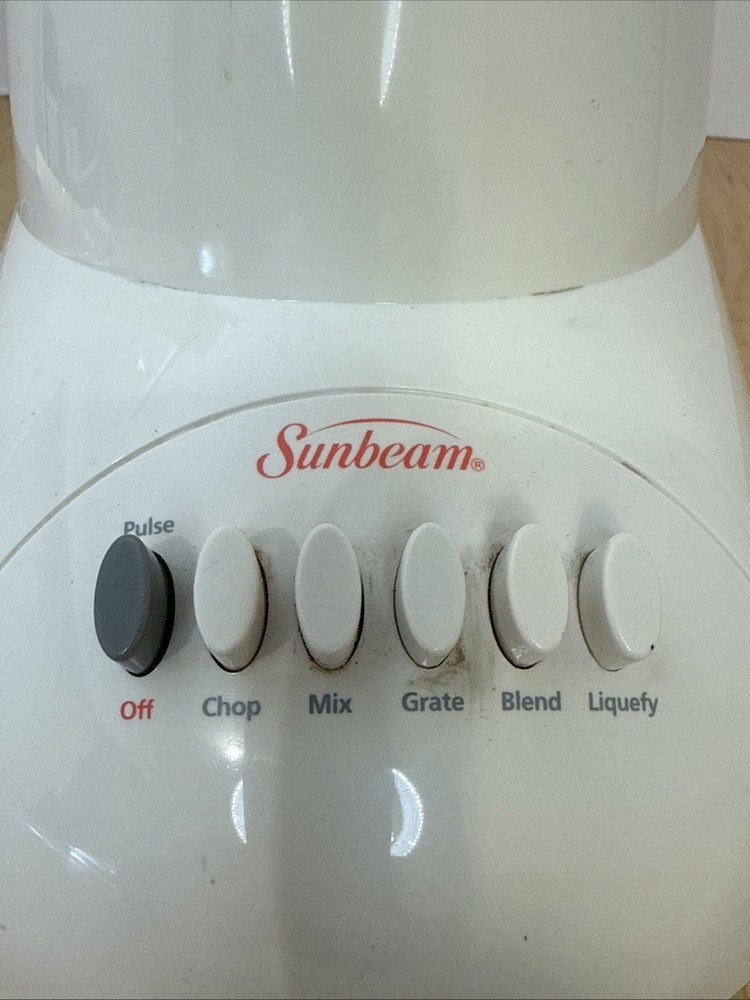 Sunbeam 6-Speed Blender Base White Tested