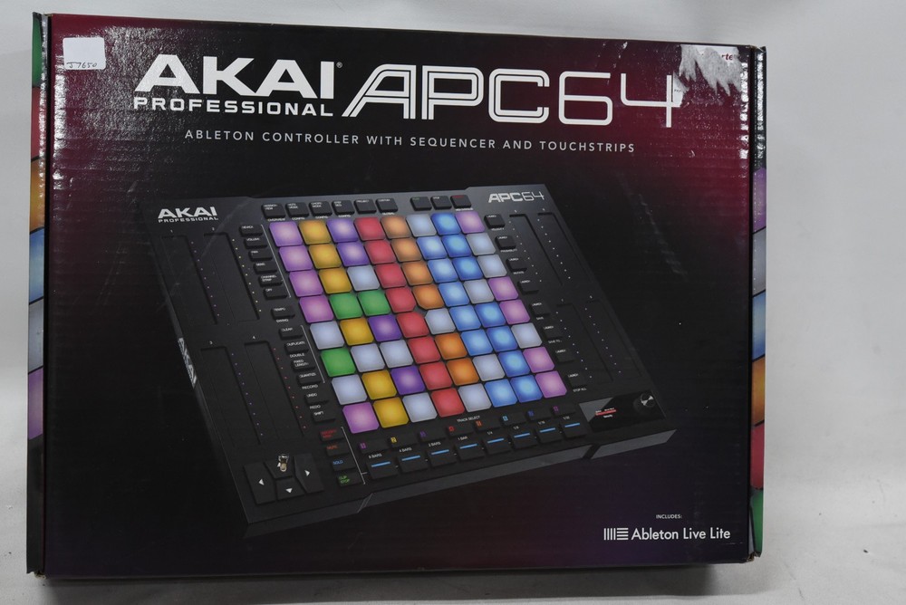 AKAI Professional APC64 Ableton MIDI Controller with Sequencer & Touchstrips