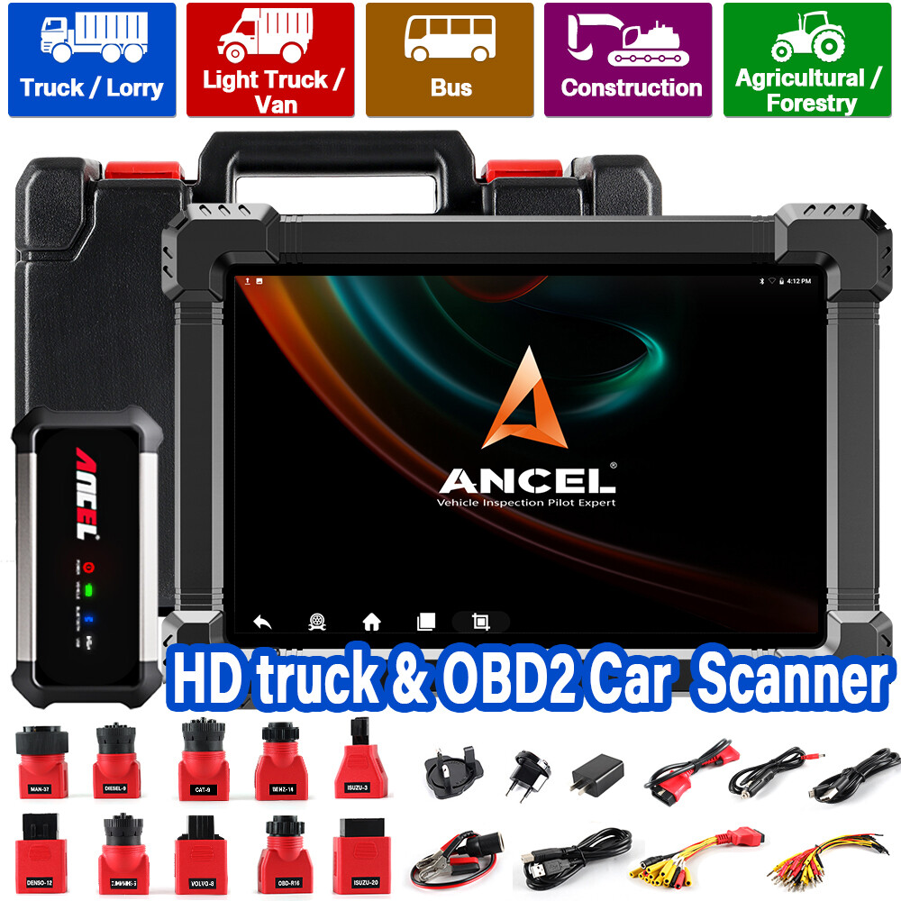 Diesel Scanner Full System OBD2 Diagnostic Tool DPF Regen ECU Coding Programming