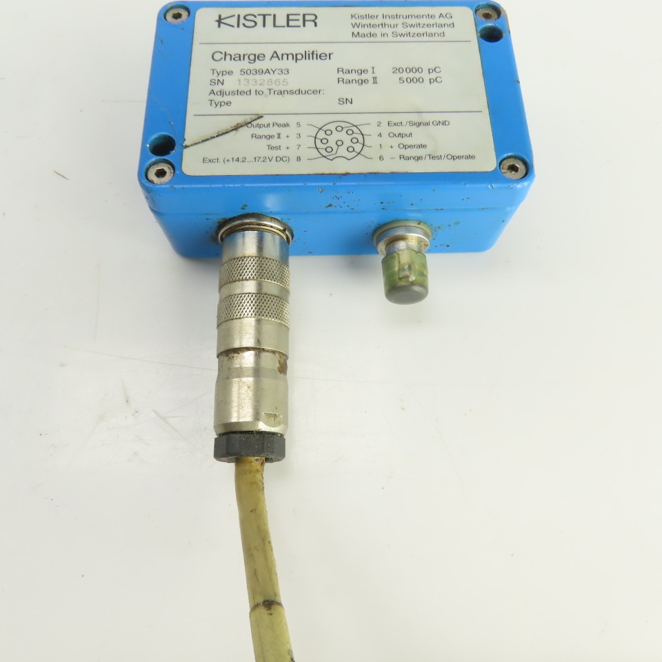 Kistler 5039AY33 Charge Amplifier Module (Range I) 20,000 pC