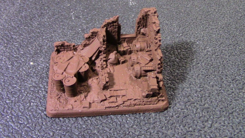 🔥 15mm Baueda WW2 Advanced Command post (urban) 15A33CB