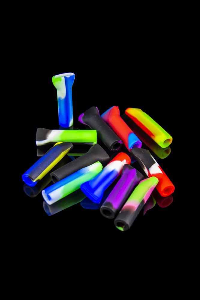 Smoke Bloo Trippy Tips Silicone Rolling Tips - 12 Pack