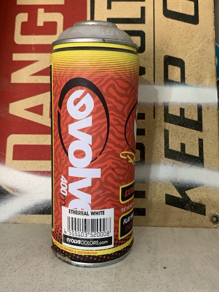 Ethereal White, discontinued can line, Evolve