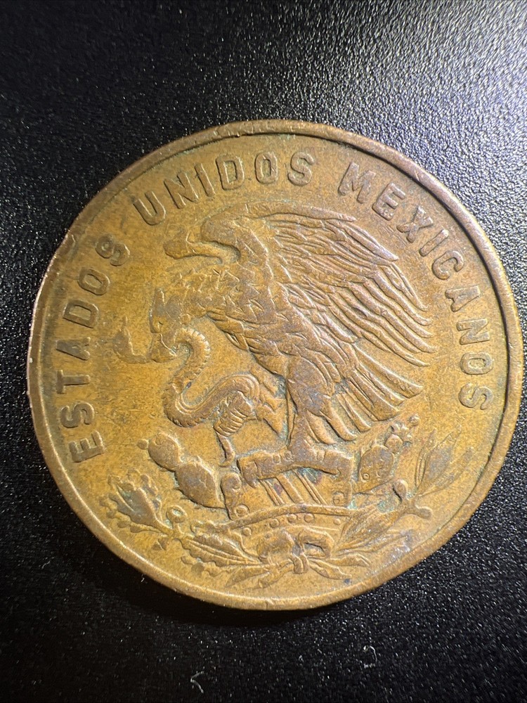 1966 Mo MEXICO 20 CENTAVOS Coin