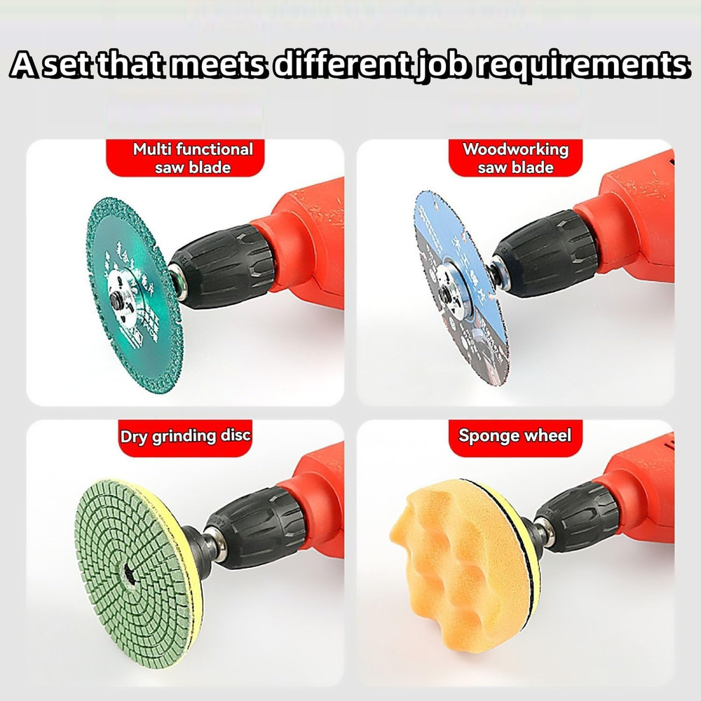 Angle Grinder Connector Set, Conversion Angle Grinding Adapter Connecting Rod...