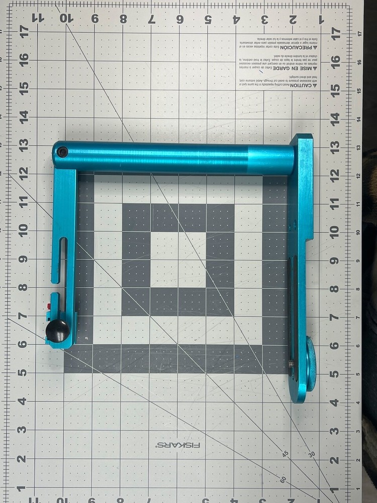 Siegelite Stratos M3RT Adjustable Anodized Blue Flash Bracket - Rare