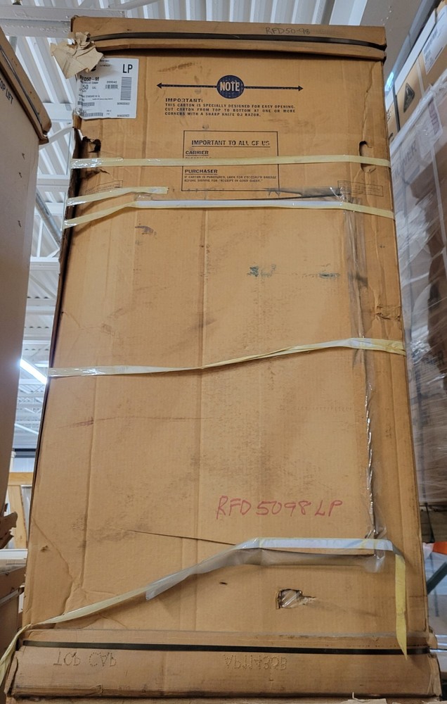 Rheem RFD50-98 LP RUDDGLAS Commercial Water Heater 50 Gal. 98,000 BTU PROPANE